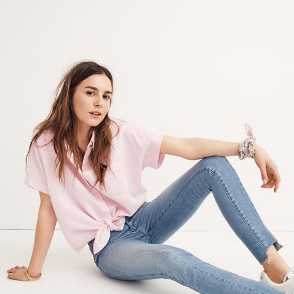 Madewell 9" High-Rise Skinny Jeans Size 27